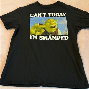 Dreamworks Black Shrek Tee